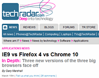 Browser sammenligning